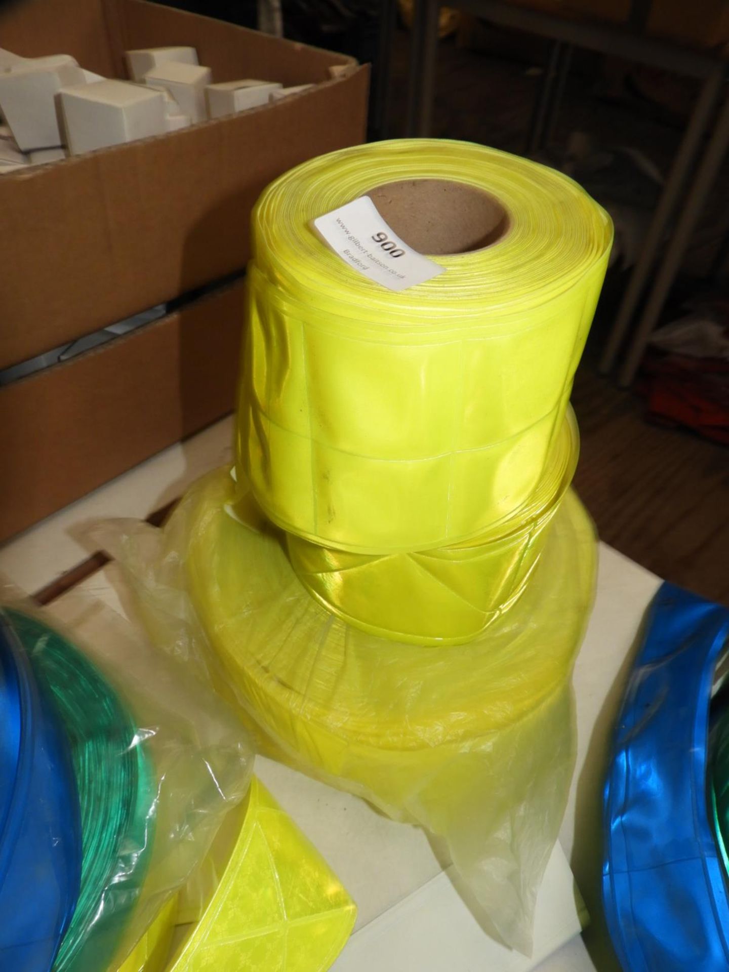 *Three Rolls of Yellow Reflective Tape