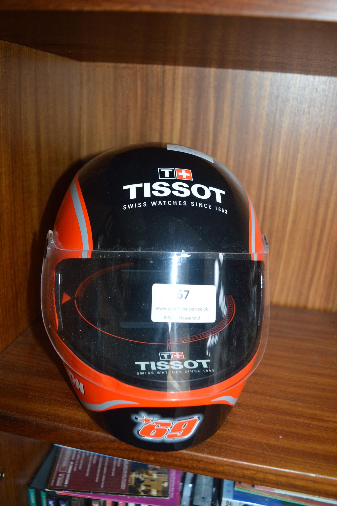 Tissot Watch Display Case in the Form of a Motorcy