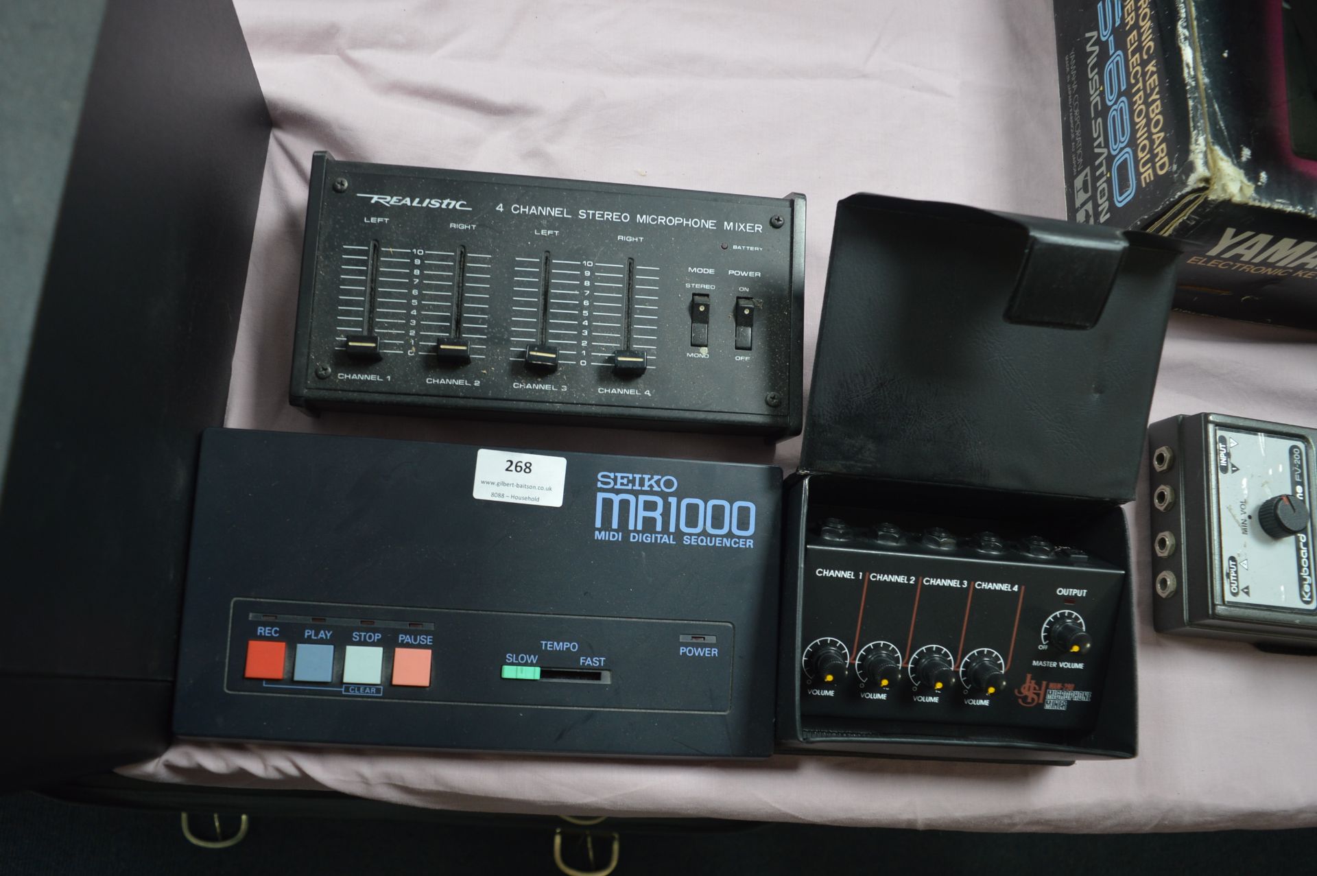 JSH Microphone MIxer, Realistic Four Channel Micro