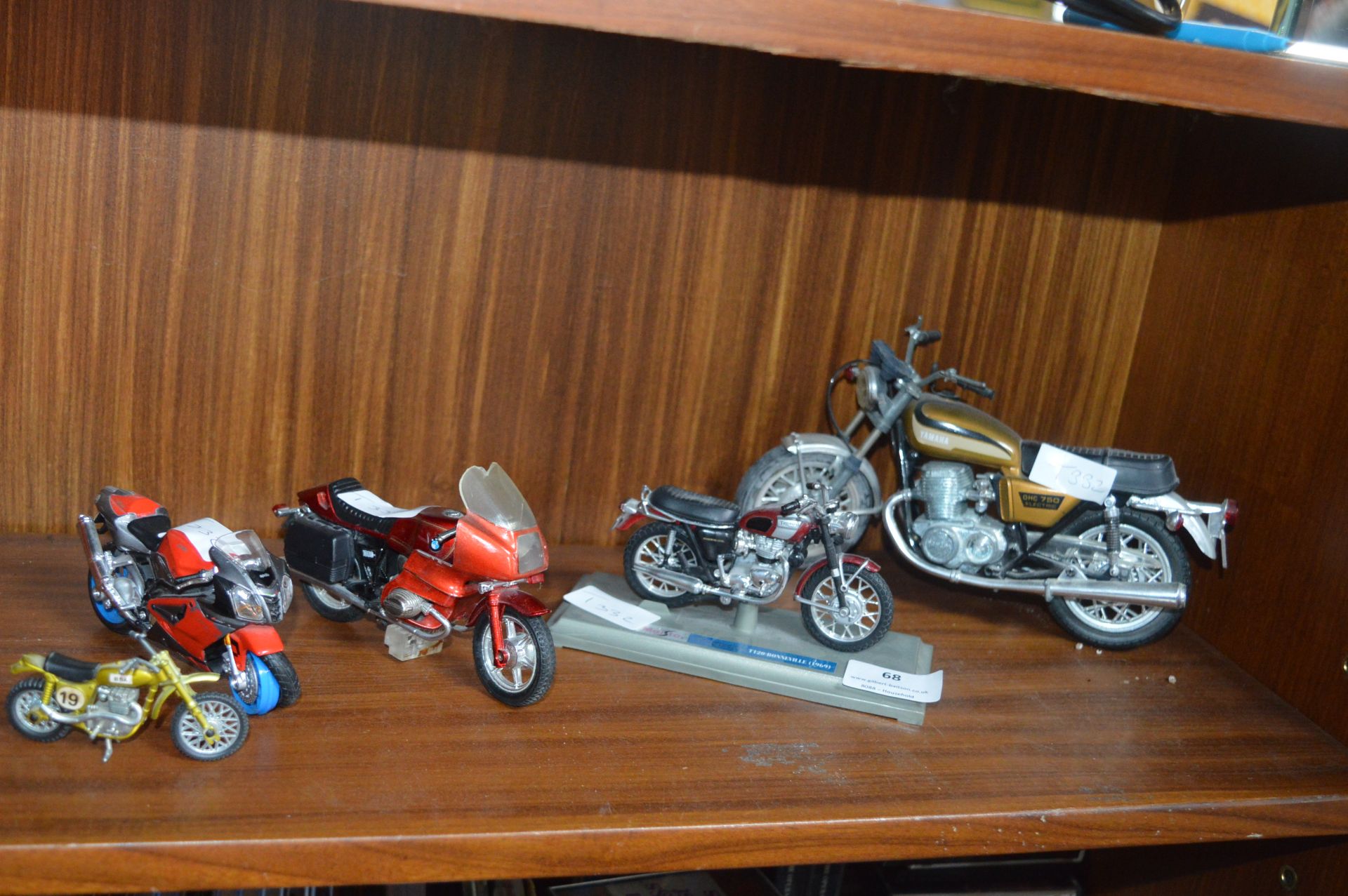 Model Motorbikes; Yamaha, etc.