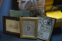 Bag Containing Assorted Framed Prints and Pictures