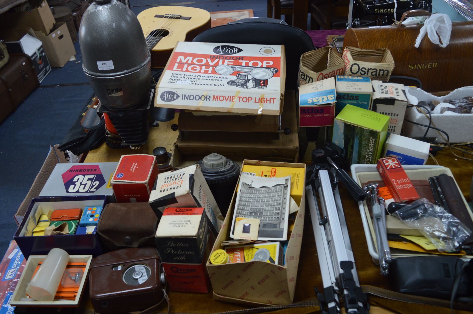 Large Collection of Vintage Photographic Equipment