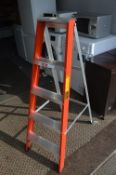 Pair of New Everlast Aluminum Folding Step Ladders
