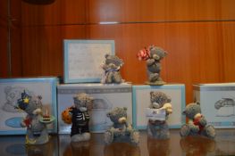 Seven Boxed Me to You Teddy Bear Ornaments