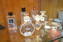 Collection of Chanel Perfume Bottles