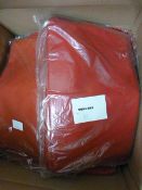 *154 Red Crushed Taffeta Runners