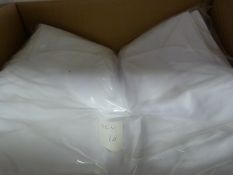 *60 White Polycotton Chair Covers