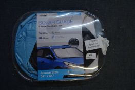 *Type S Car Sunshade 3pc