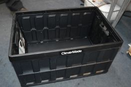 *Clevermade 62l Folding Crate