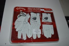 *Callaway Golf Glove Set