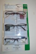 *Foster Grant 3pk Ladies Spectacles +2:00