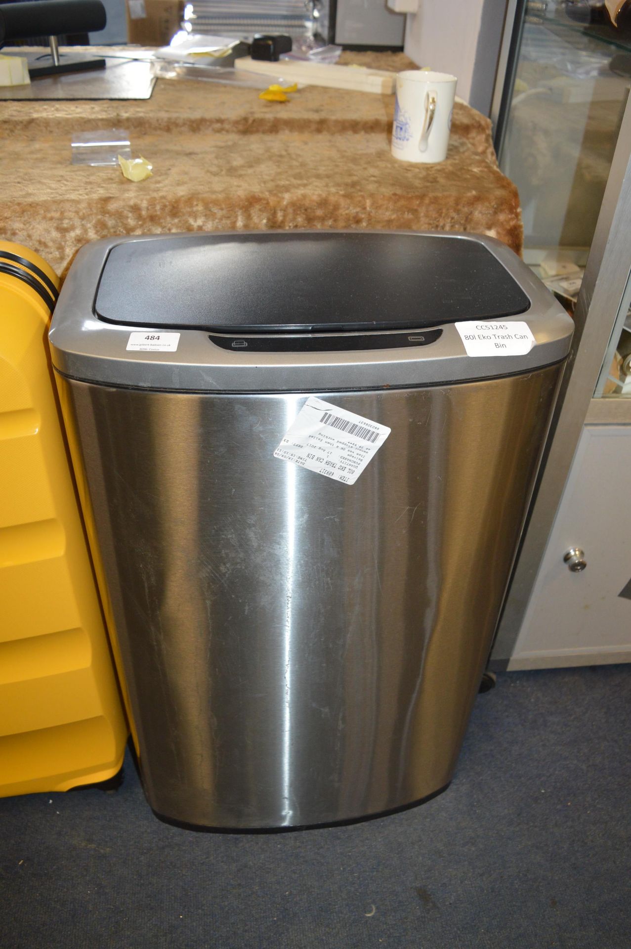 *80l Eko Trash Can Bin