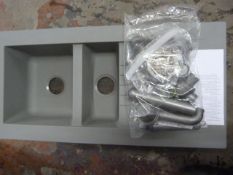 *Siroko Concrete Grey Kitchen Sink