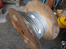 Spool of Three Core Flexible Armoured Cable