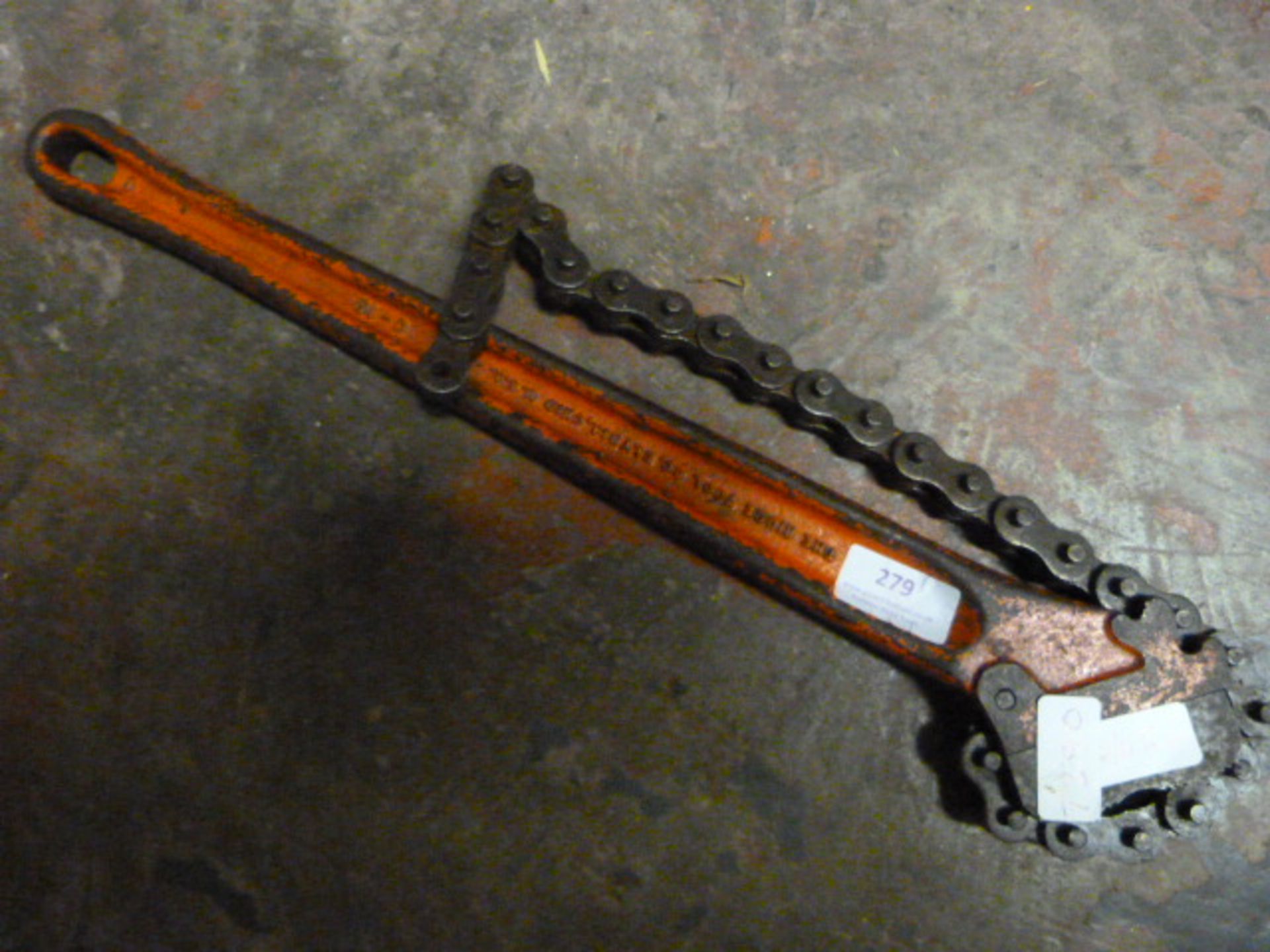 Rigid C18 Pipe Chain Wrench