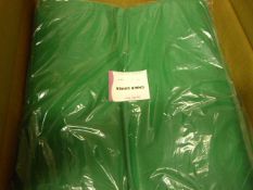 *68 Kelly Green Polycotton Chair Covers