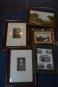 Framed Vintage Photographs, etc.