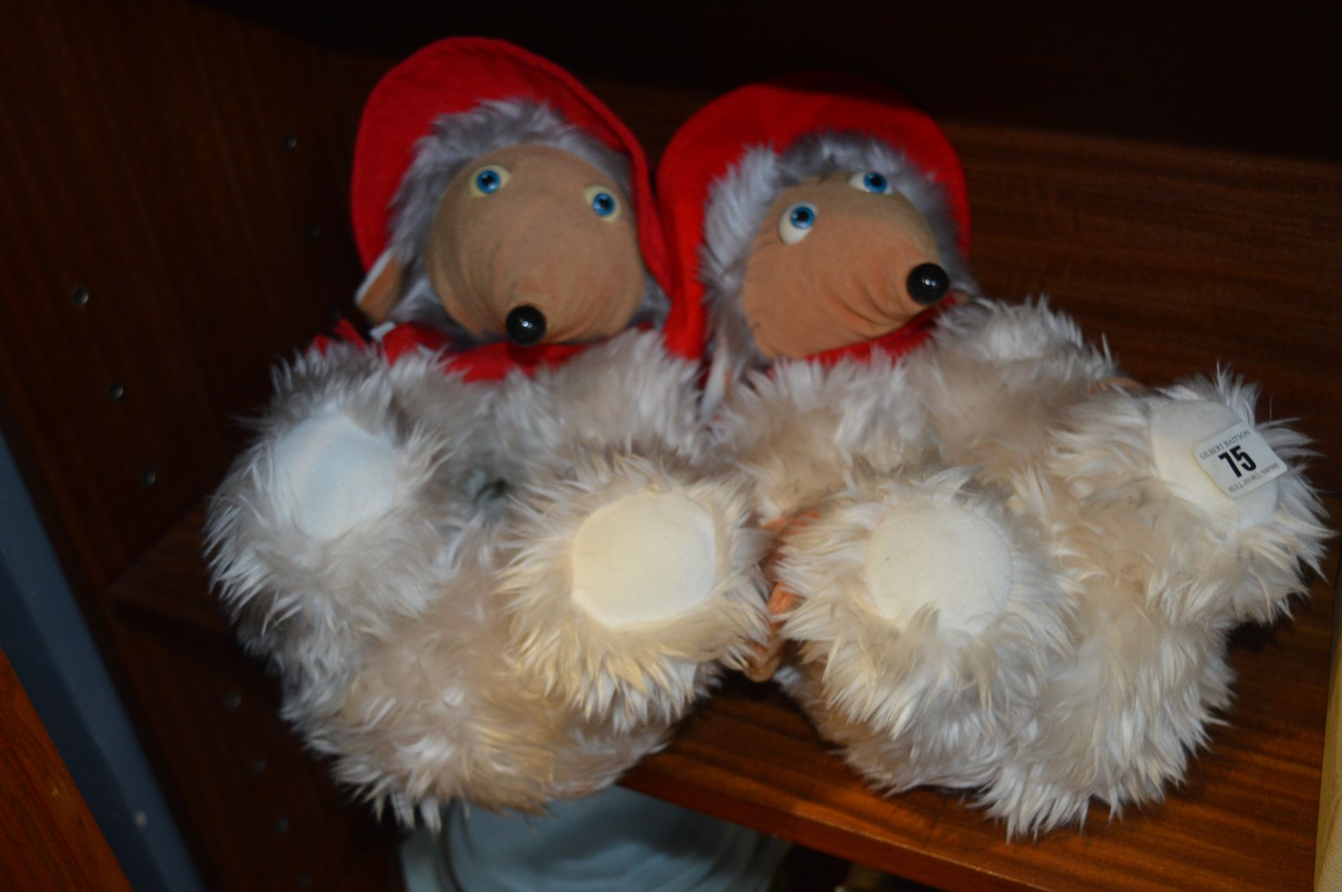 Pair of Orinoco Womble Slippers