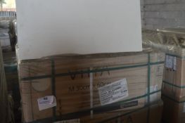 *40 Boxes of Vitra Beyaz 30x60cm Matt White Tiles