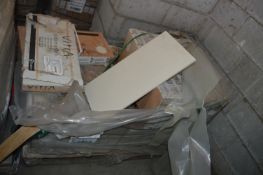 *Thirty Packs of Beyaz Matt White Tiles