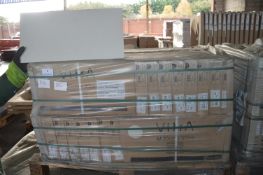 *Pallet Containing 40 packs of Vitra Beyaz 30x60cm Matt White Tiles