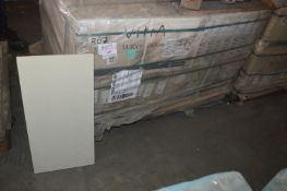 *Pallet Containing 40 packs of Vitra Beyaz 30x60cm Matt White Tiles