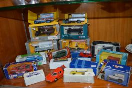 Corg and Other Diecast Model Vehicles