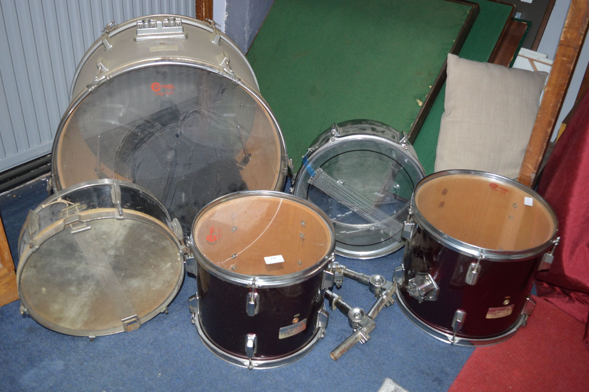 Five Assorted Drums