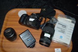Minolta Dynax 500SI 35mm Camera, Minolta Zoom Tele