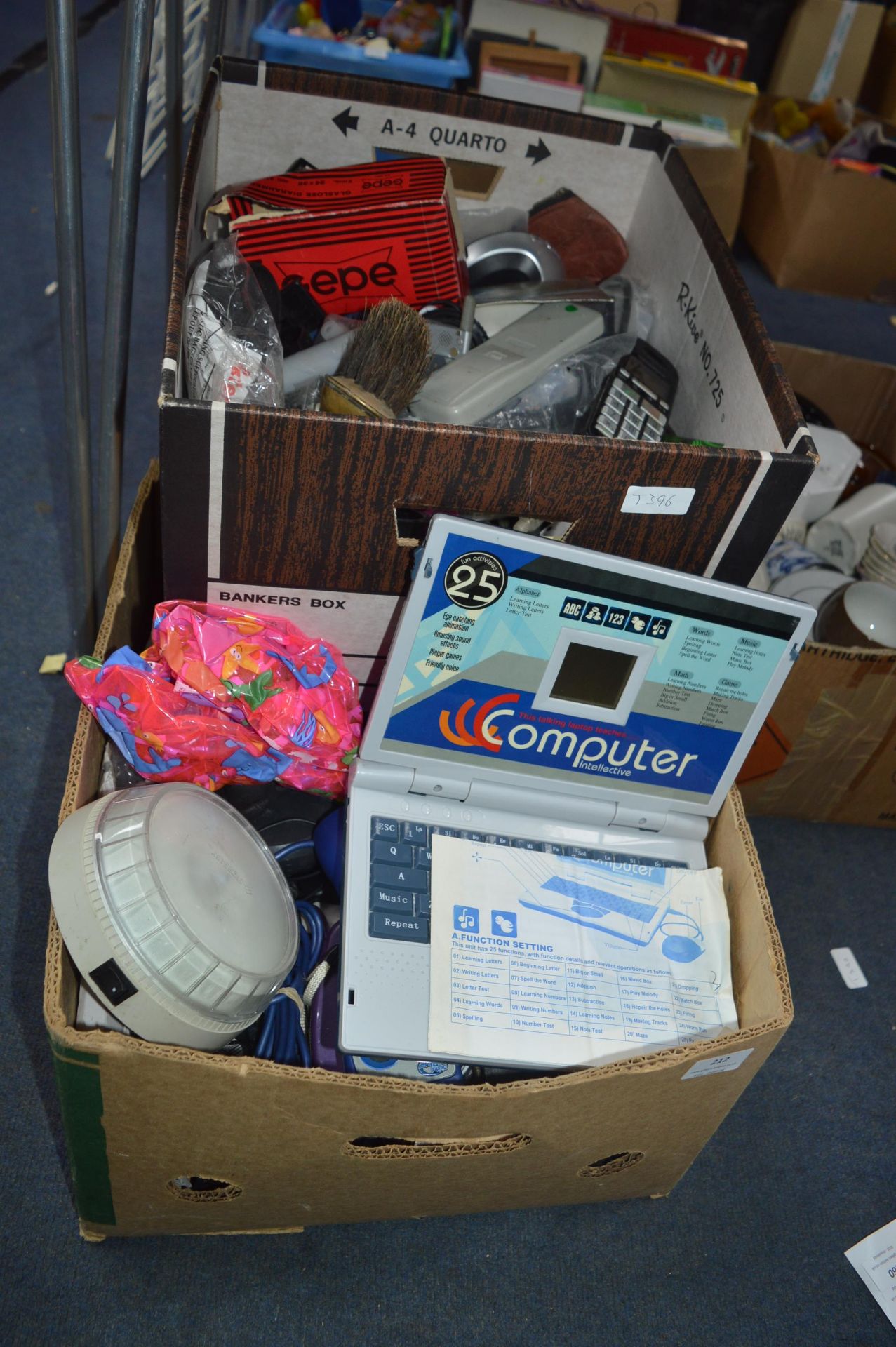 Two Boxes of Assorted Electrical Items