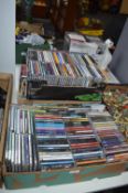 Three Boxes of Mostly 60's CDs