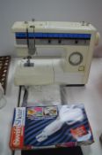 Jones Electric Sewing Machine with Accessories