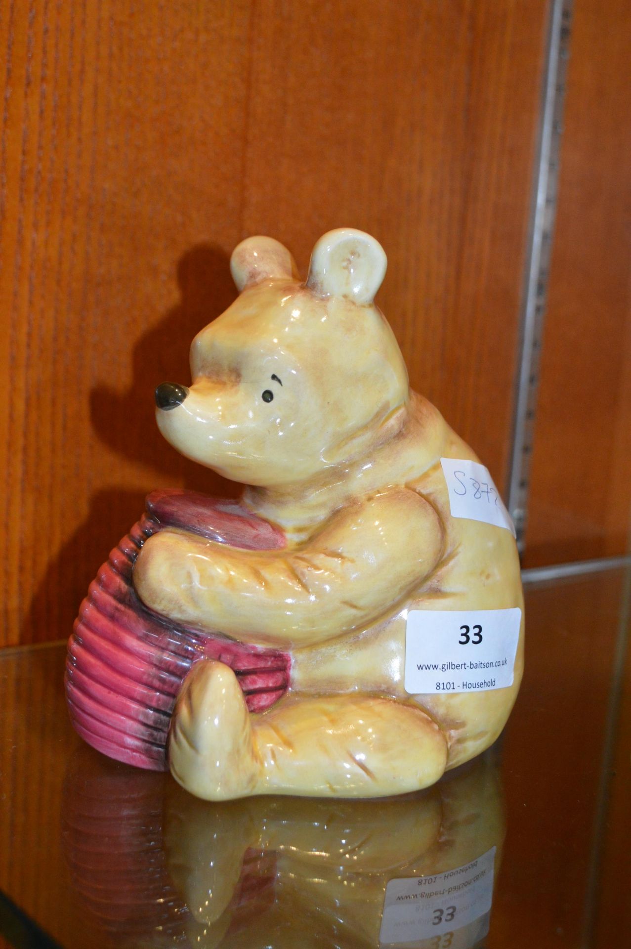 Winnie the Pooh Pottery Money Bank