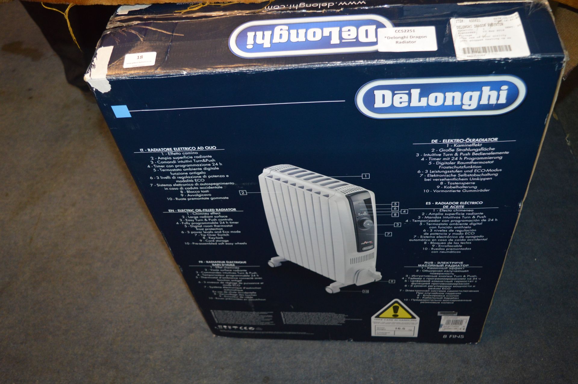 *Delonghi Dragon Radiator