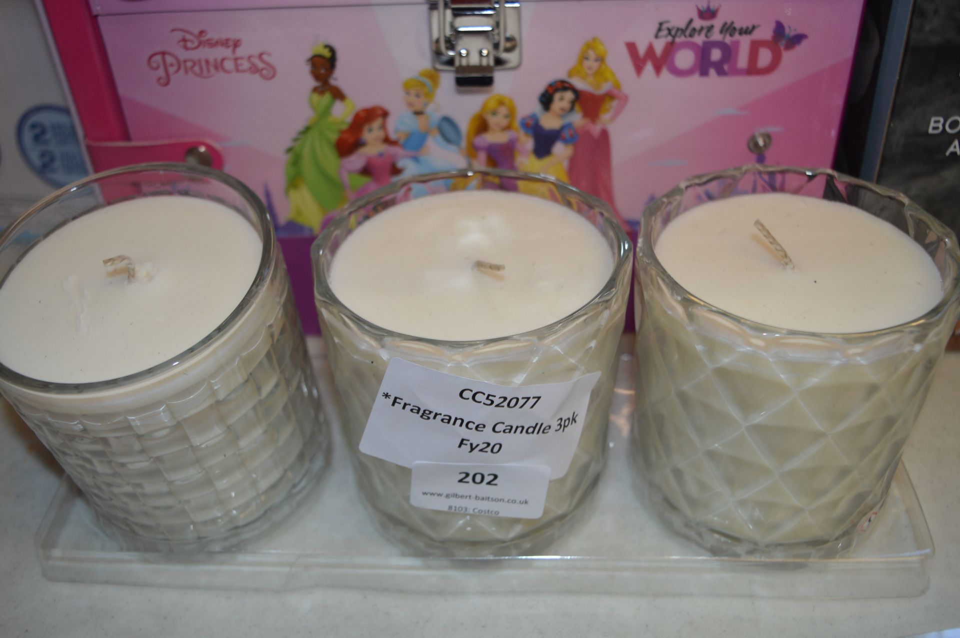 *Fragrance Candle 3pk