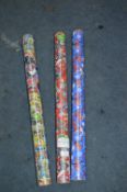 *Three Rolls of Disney/Marvel Gift Wrap