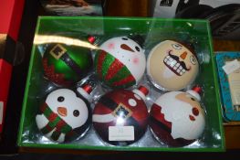 *Whimsical Christmas Ornaments 6pk