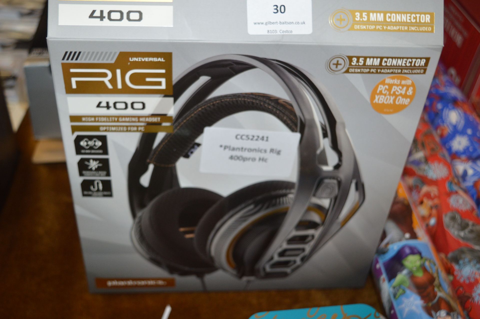 *Plantronics Rig 400pro Hc Wireless Headphones