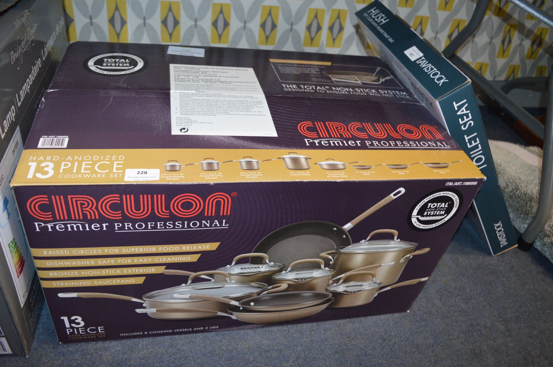 *Circulon Premier 13pc Anodised Cookware Set