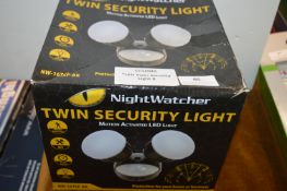 *Nightwatcher Twin LED Security Light