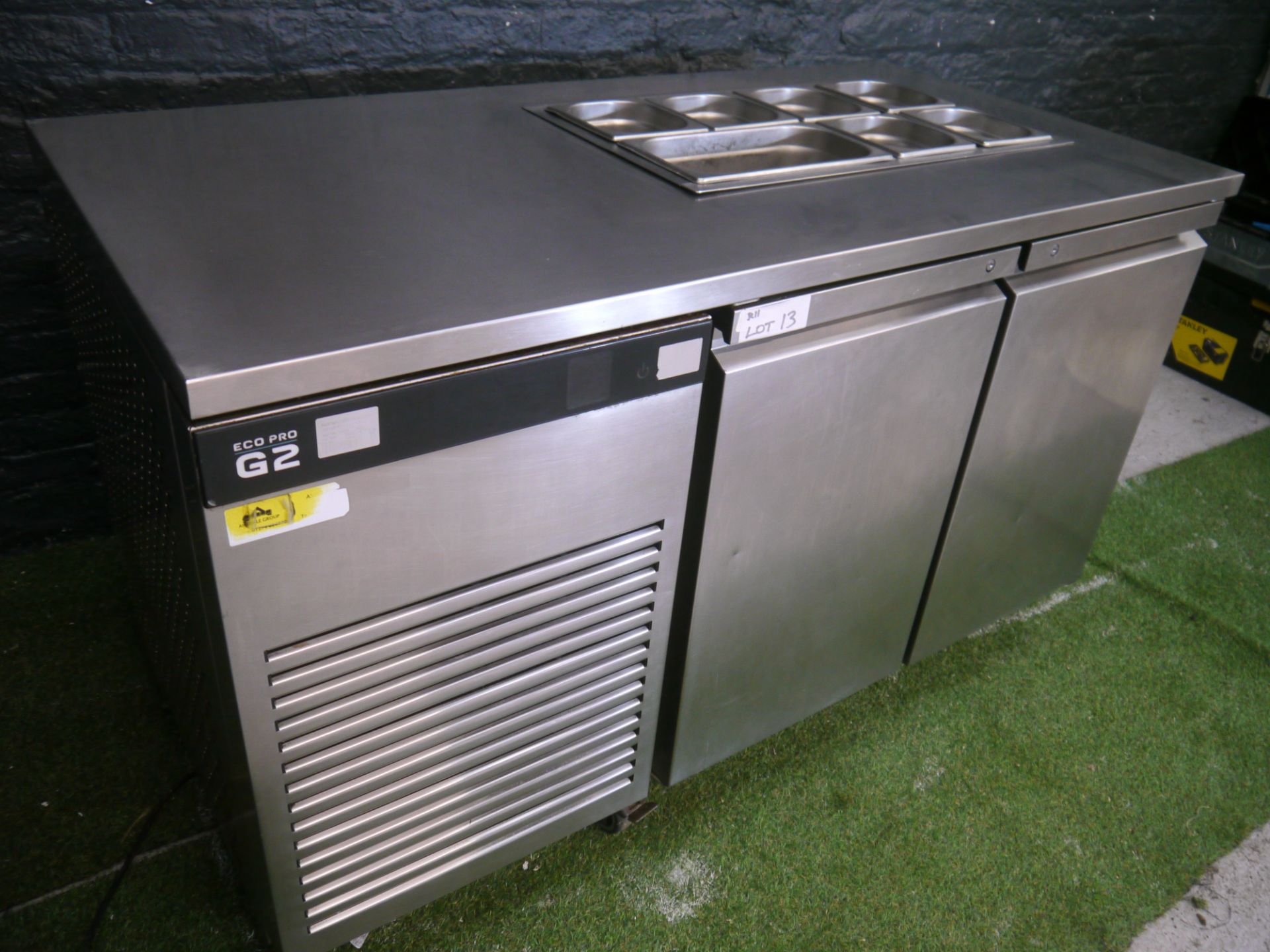 *FOSTER: G2 Door prep chiller with built in saladette top G2 EP1/2H 2 Door prep chiller with built - Bild 2 aus 5