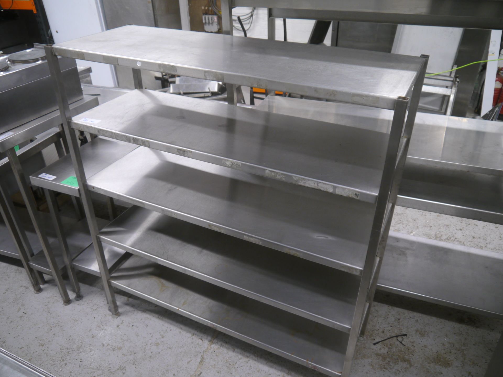 *Stainless Shelf unit 4 tier Shelf unit 4 tier 650 x 300 x350