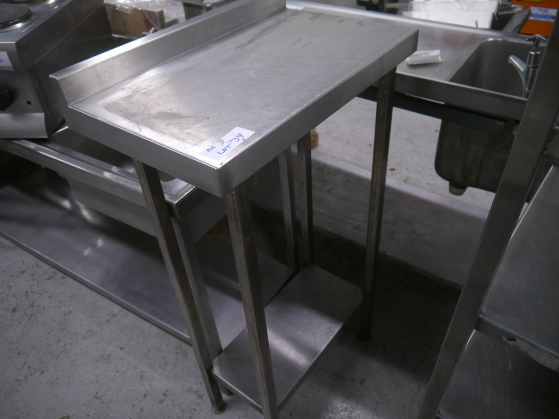 *Stainless Infill table Infill table 300 x 600 x 850 - Bild 3 aus 3
