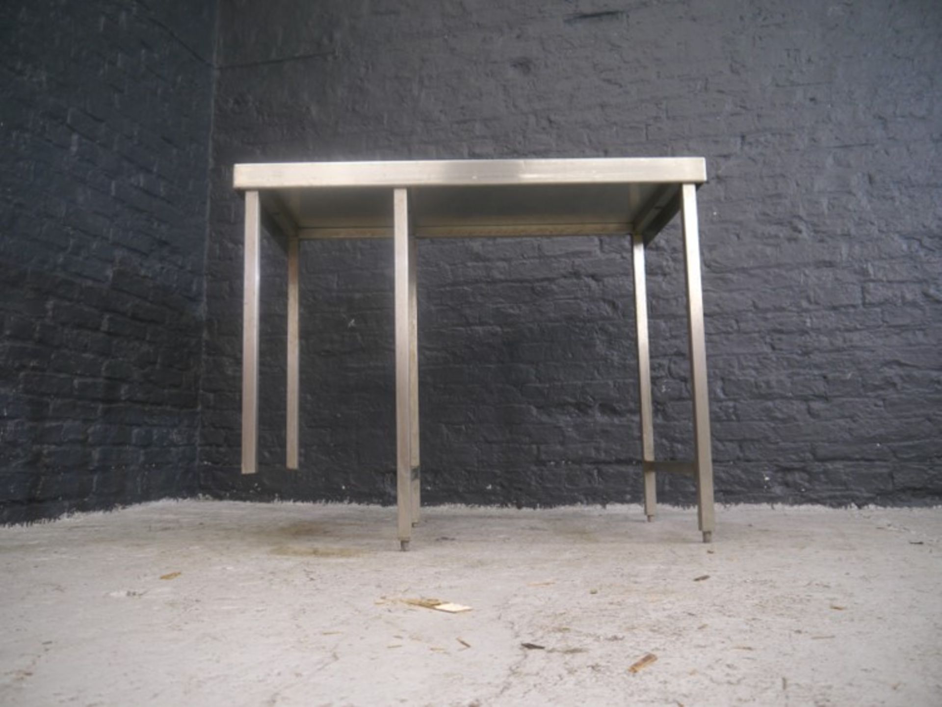 *stainless Prep Table Prep table with shorter legs - Image 4 of 4