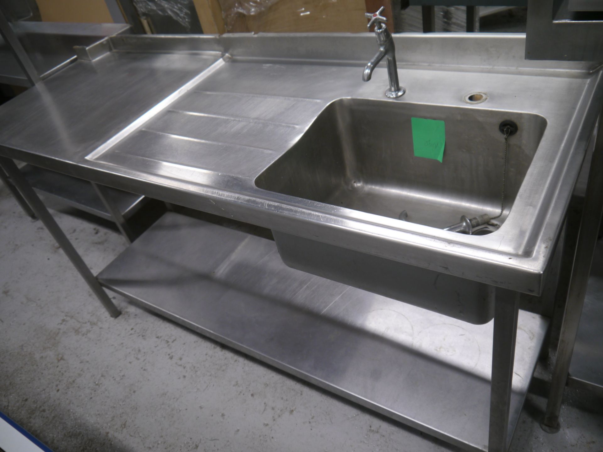 *Single sink Single sink LH drawer 1650 x 600 x 850 - Image 3 of 3