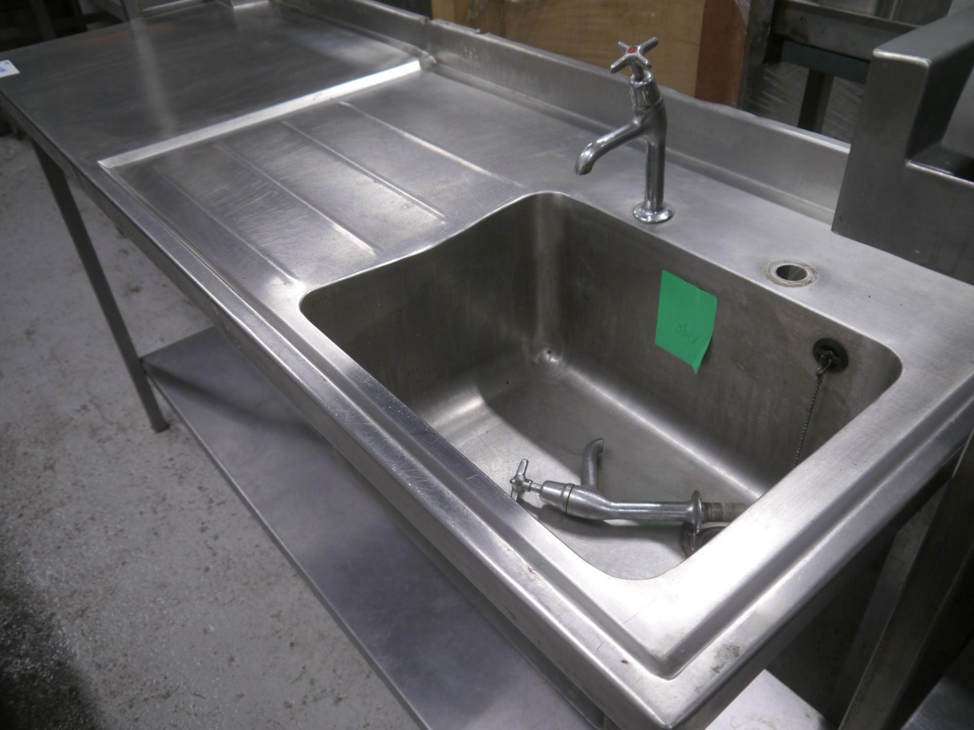 *Single sink Single sink LH drawer 1650 x 600 x 850