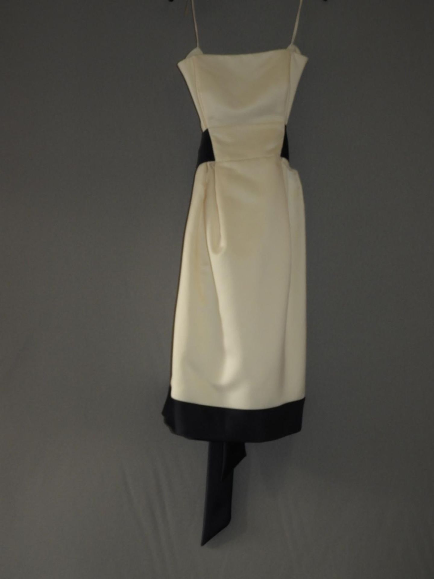 *Size: 14 Ivory & Midnight Bridesmaid Dress by Alf