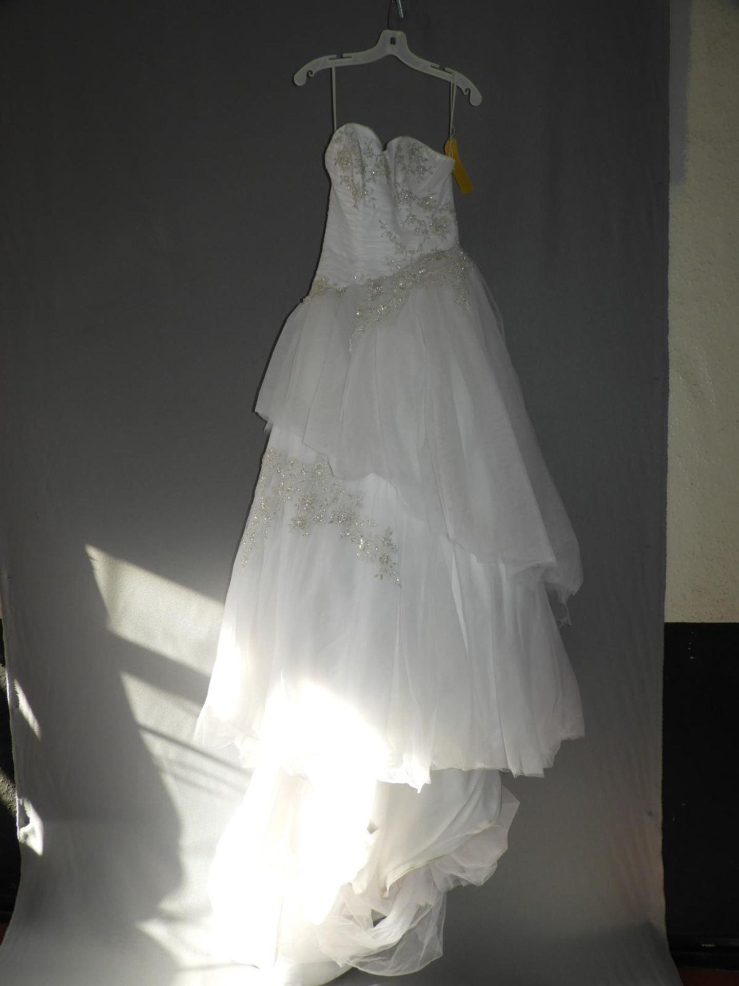 *White Wedding Dress Size: 8