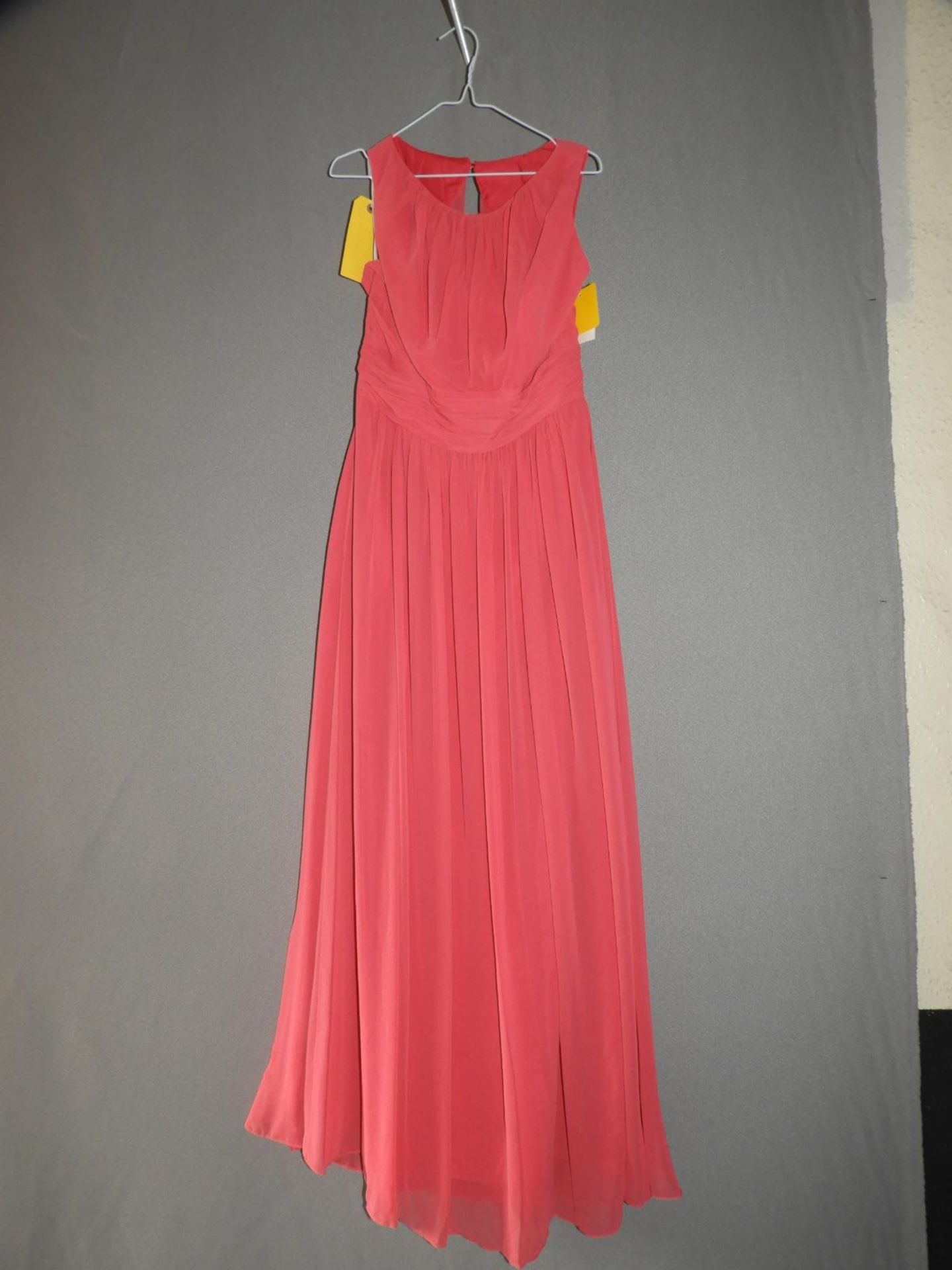 *Chrissy Collection Pink Bridesmaid Dress Size: 16