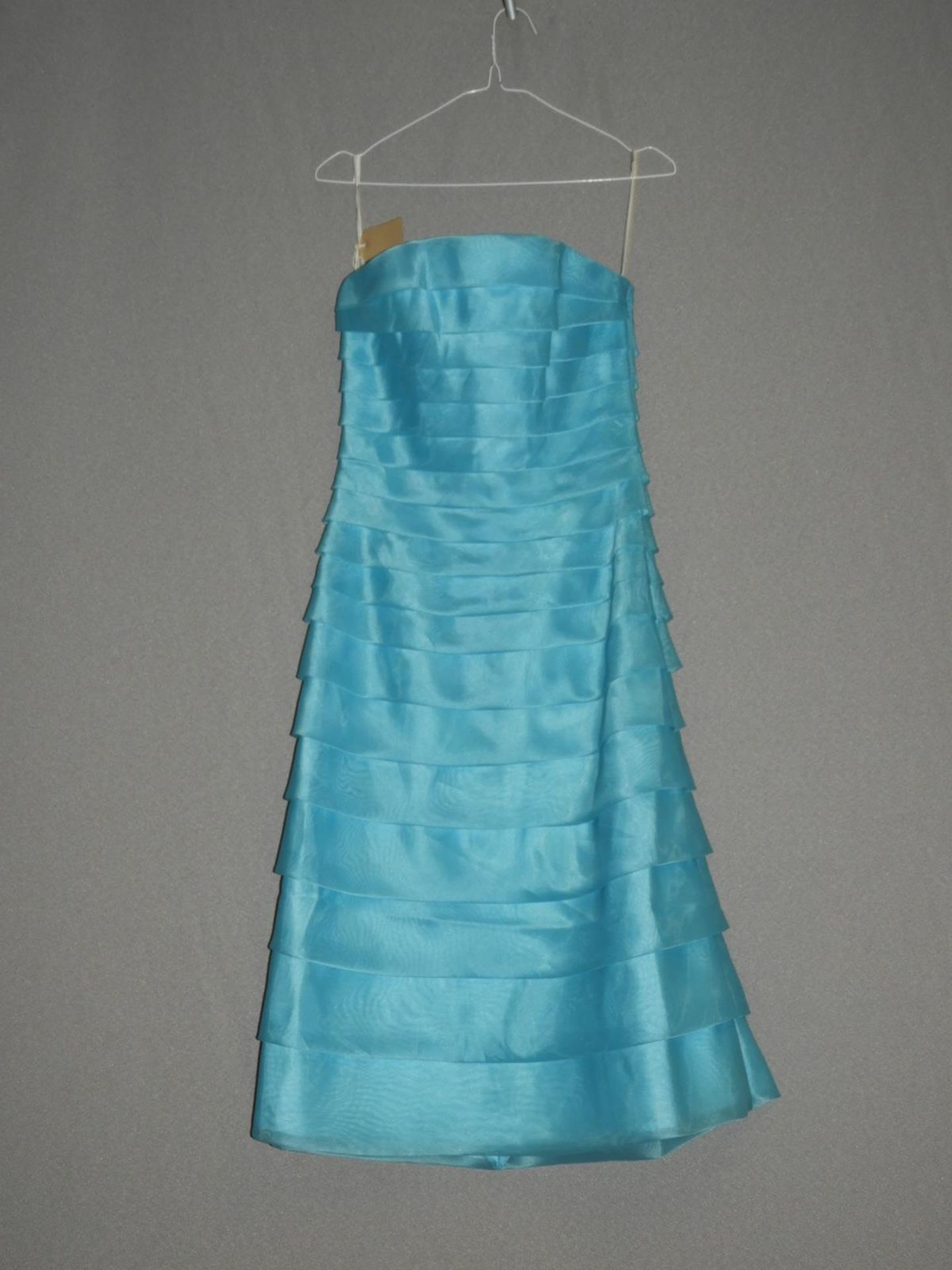 *Size: 2 Turquoise Bridesmaid Dress by Alfred Sung